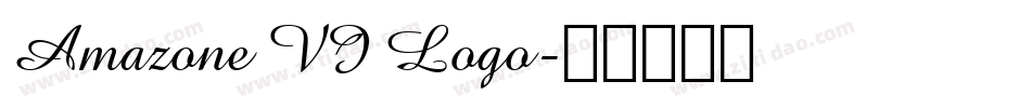 Amazone VI Logo字体转换